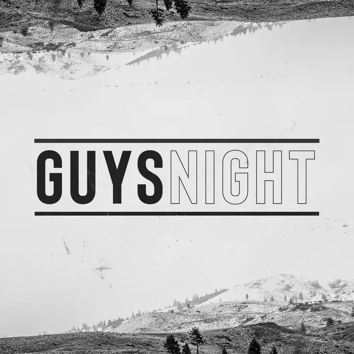 Guys Night: social post