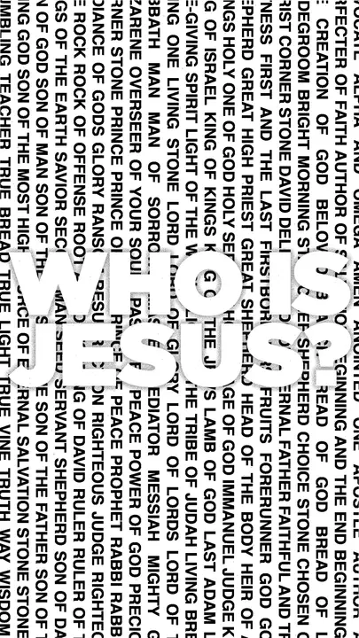 Who Is Jesus?: story