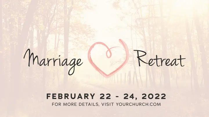 Marriage Retreat: HD slide