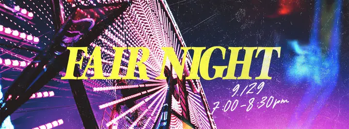 Fair Night: facebook cover