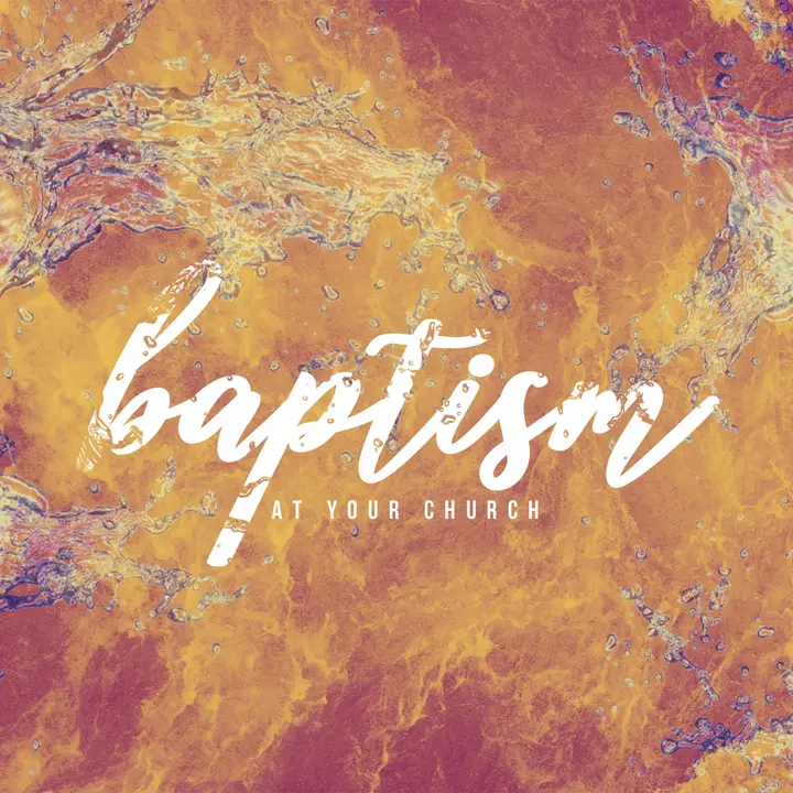 Baptism: social post