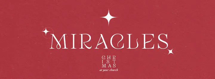Miracles: facebook cover