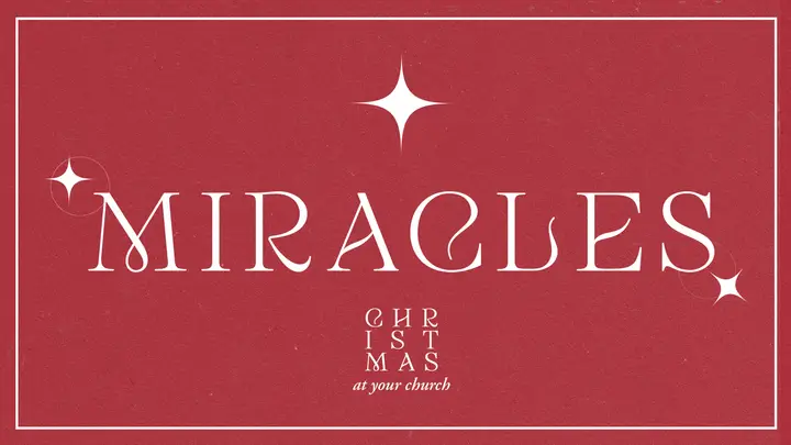 Miracles: HD slide