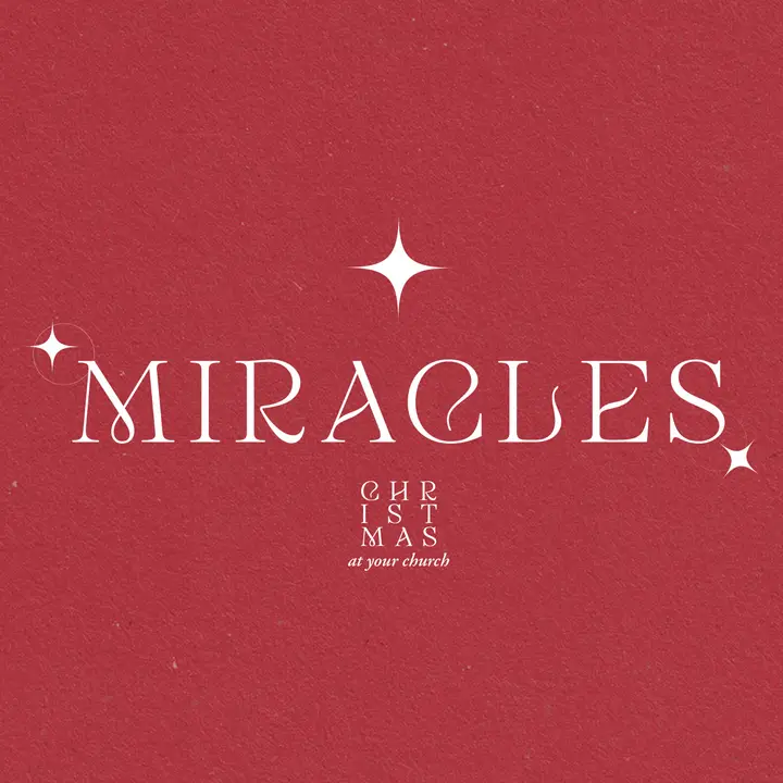 Miracles: social post