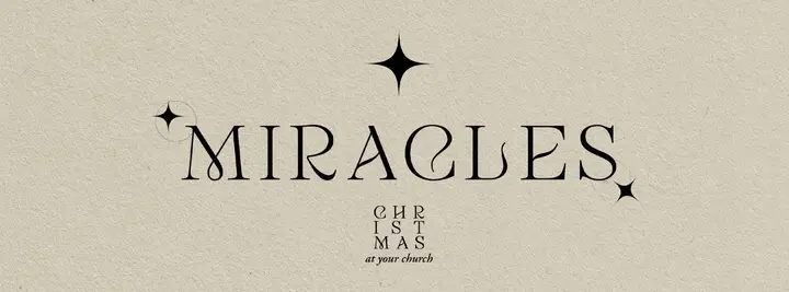 Miracles: facebook cover
