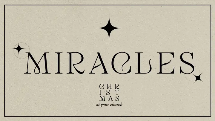 Miracles: HD slide