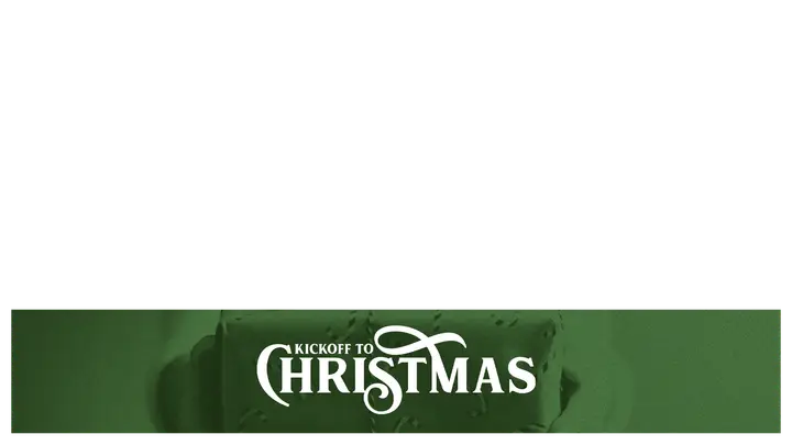 Kickoff to Christmas: lower third