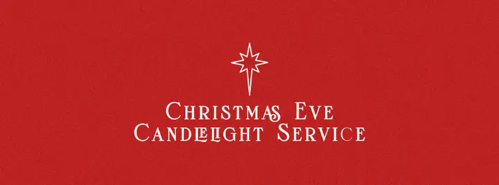 Christmas Eve Candlelight Service: facebook cover