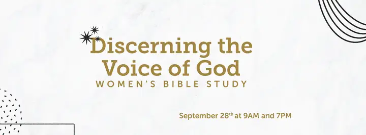 Discerning the Voice of God: facebook cover