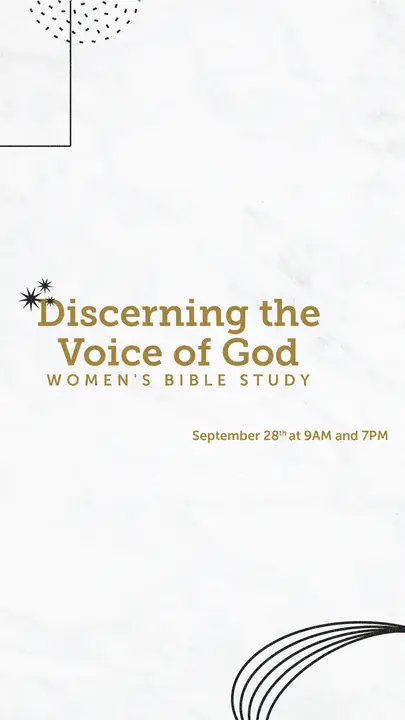 Discerning the Voice of God: story