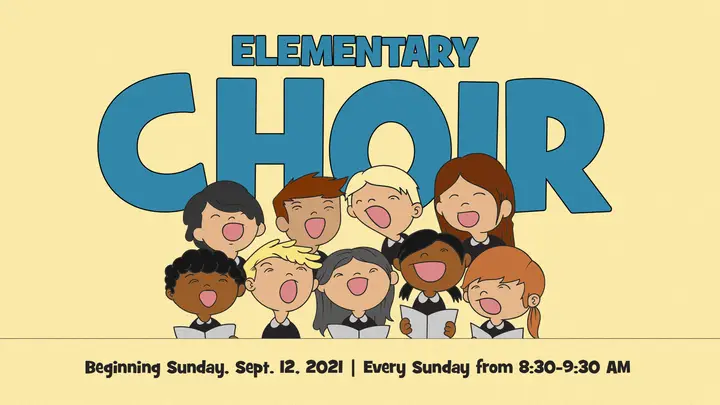 Elementary Choir: HD slide