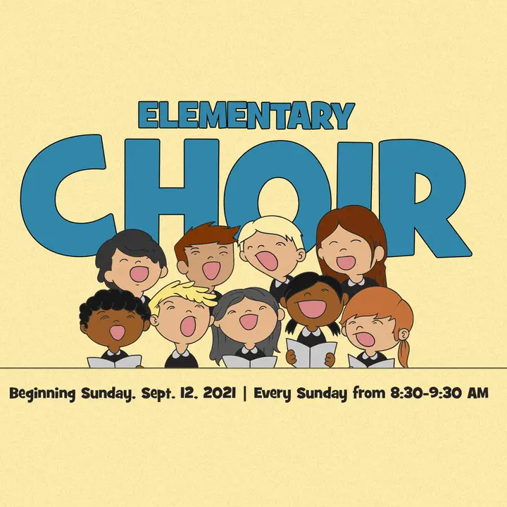 Elementary Choir: social post