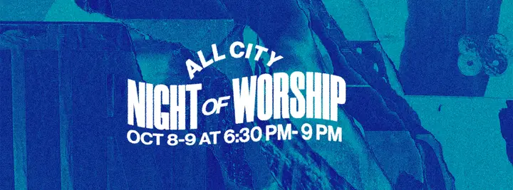 All City Night of Worship: facebook cover