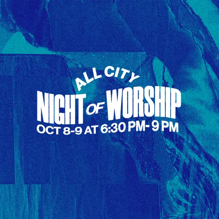 All City Night of Worship: social post