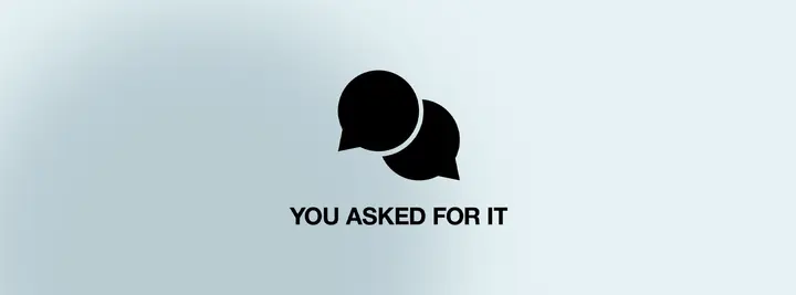 You Asked For It: facebook cover