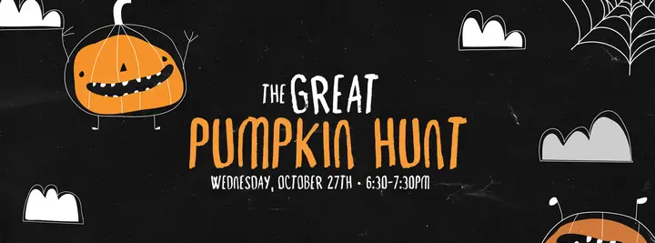 The Great Pumpkin Hunt: facebook cover