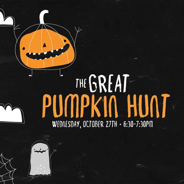 The Great Pumpkin Hunt: social post
