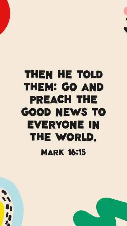 Preach the Good News: story