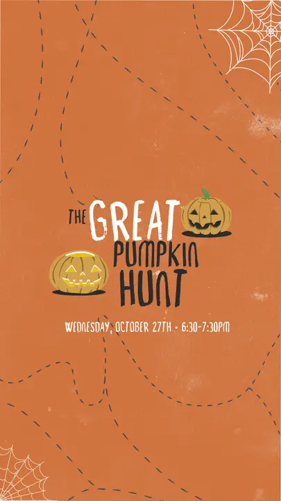 The Great Pumpkin Hunt: story