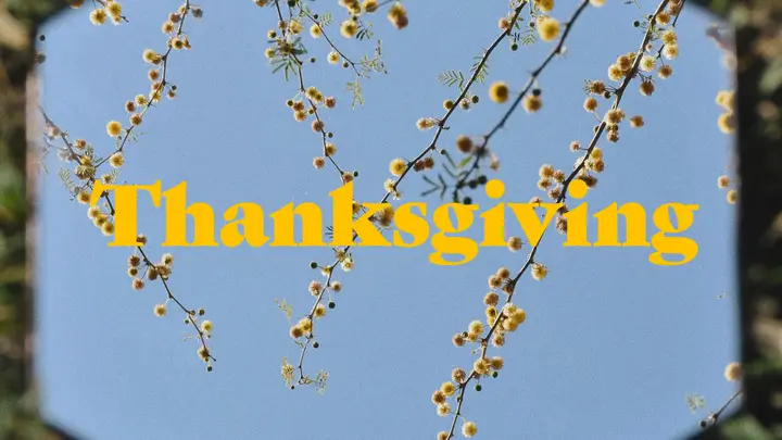 Thanksgiving: HD slide