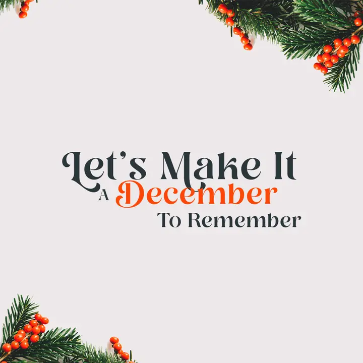 December to Remember: social post