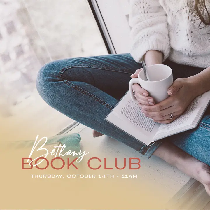 Bethany Book Club: social post
