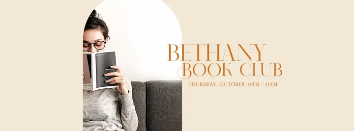 Bethany Book Club: facebook cover