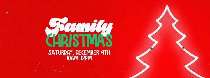 Family Christmas: facebook cover
