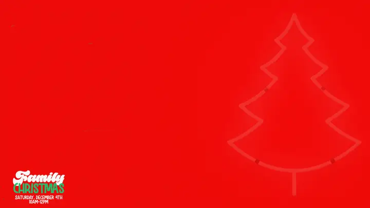 Family Christmas: notes slide
