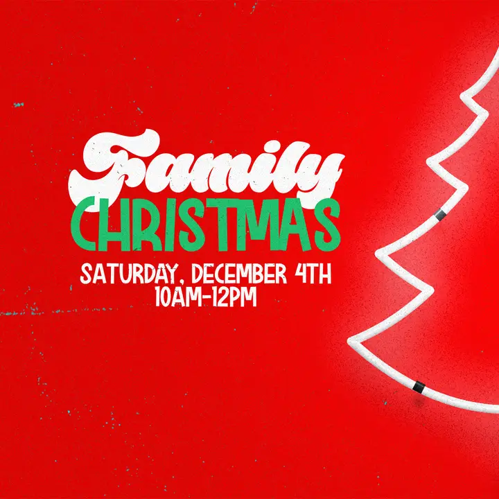 Family Christmas: social post
