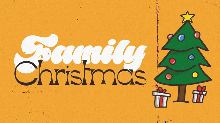 Family Christmas: HD slide