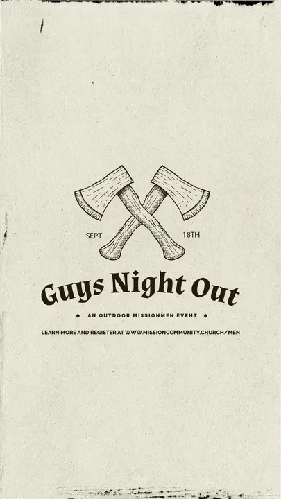 Guys NIght Out: story
