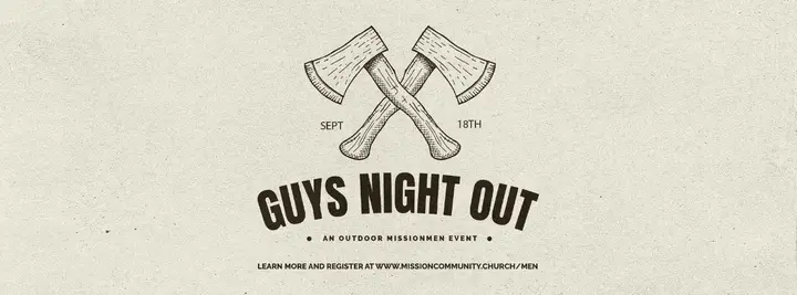 Guys NIght Out: facebook cover