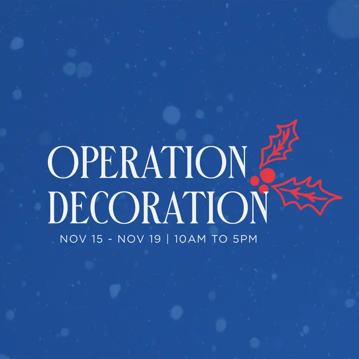 Operation Decoration: social post