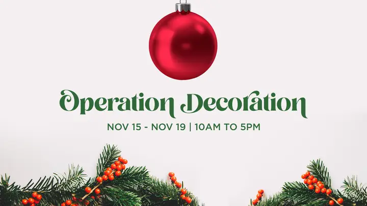 Operation Decoration: HD slide