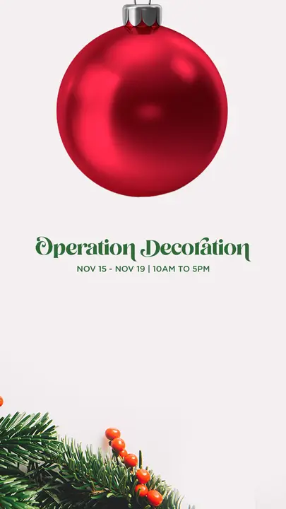 Operation Decoration: story