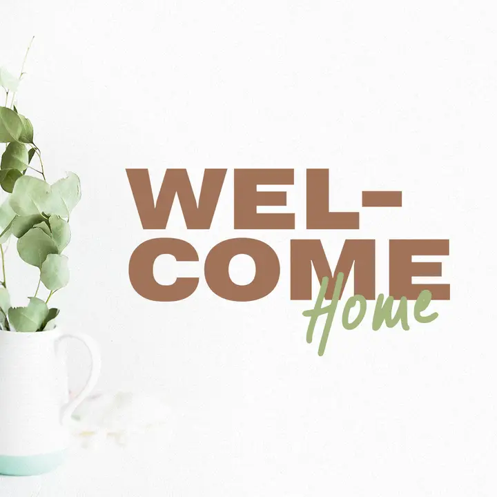 Welcome Home: social post