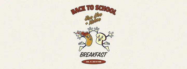 Back to School Breakfast: facebook cover