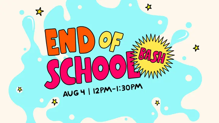 End of School Bash: HD slide