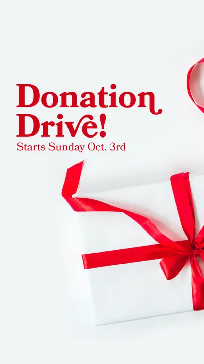 Donation Drive: story