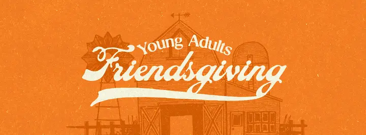 Young Adults Friendsgiving: facebook cover