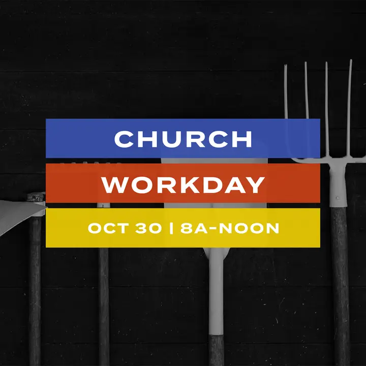 Church Workday: social post