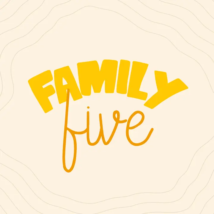 Family Five: social post