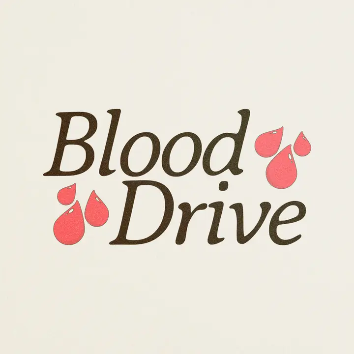 Blood Drive: social post