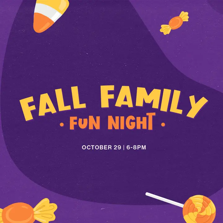 Fall Family Fun Night: social post