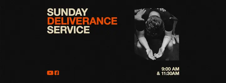 Sunday Deliverance Service: facebook cover