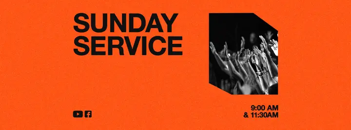 Sunday Service: facebook cover