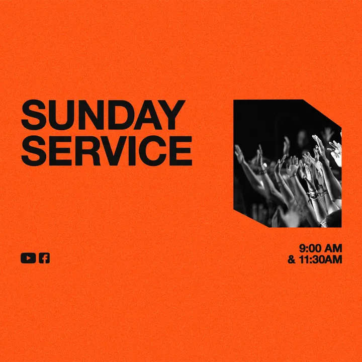 Sunday Service: social post