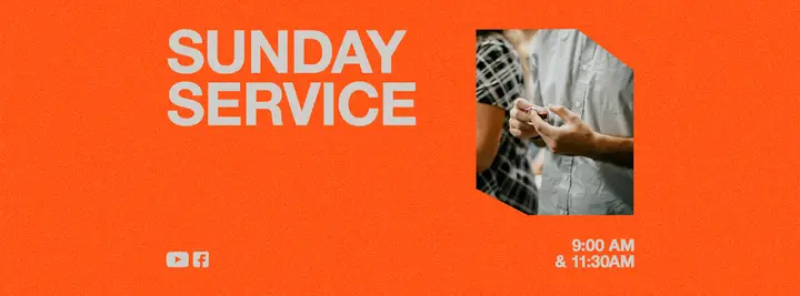 Sunday Service: facebook cover