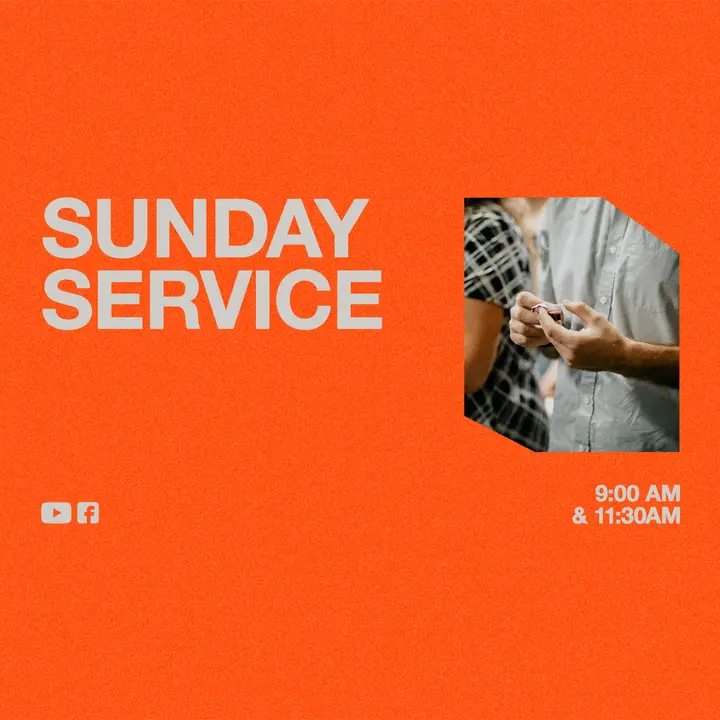 Sunday Service: social post